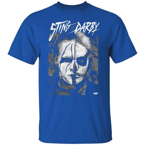 Aew Live Merch Sting Darby Allin Allies - Spoias