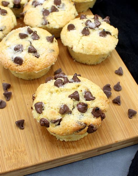 Vegan Chocolate Chip Muffins - Holy Cow Vegan