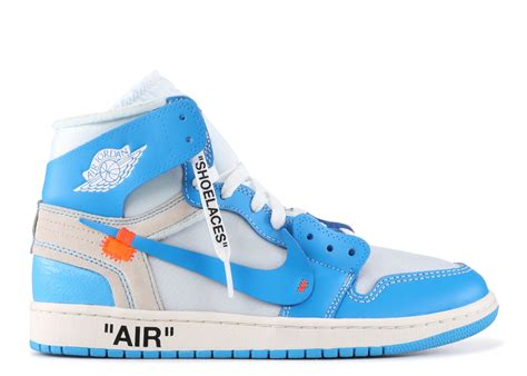 Off White X Air Jordan 1 Retro High OG 'UNC' - Air Jordan - AQ0818 148 ...