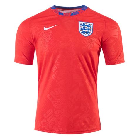 England Pre Match Training Soccer Jersey - SoccerLord