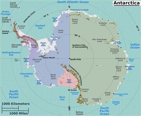 Antarctica Map | The Adventures of Nicole