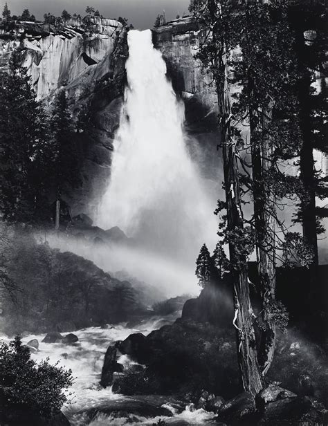 ANSEL ADAMS (1902–1984), Nevada Falls, Yosemite National Park ...