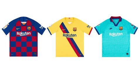 Barcelona Jersey History & Timeline | Ultra Football