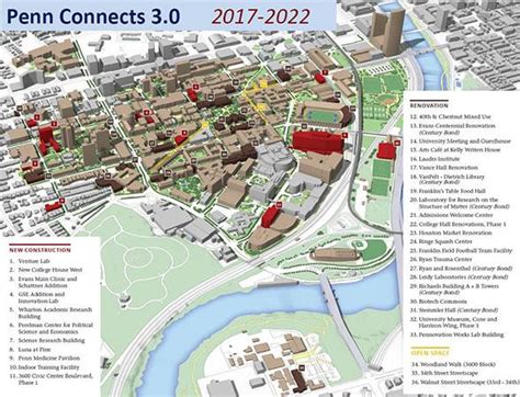 University Of Pennsylvania Campus Map Pdf - Gerrie Constancia