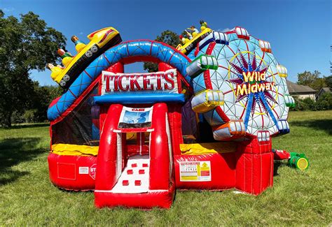 Houston Midway Amusement Park Jr KidsZone Rentals SkyHighPartyRentals