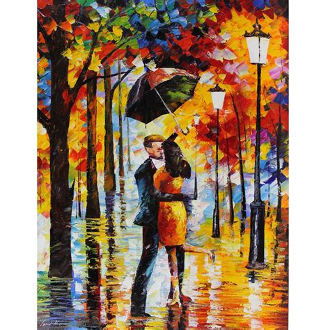 Dancing Under the Rain by Leonid Afremov