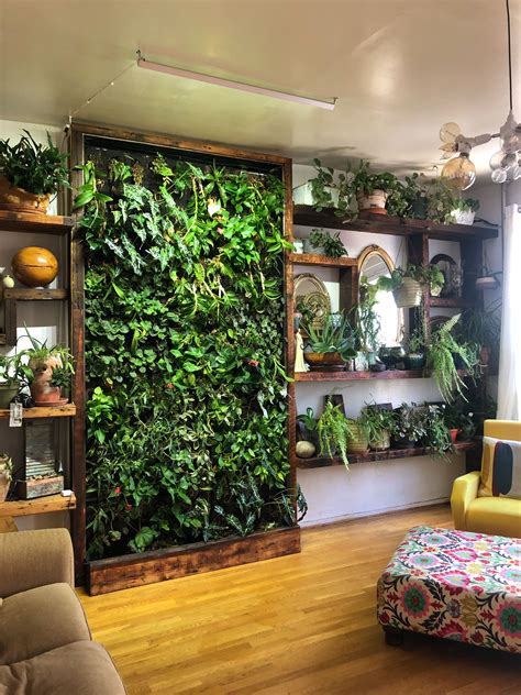 Simple Indoor Vertical Garden With Low Cost | Home decorating Ideas