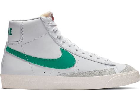 Nike - Mens Nike Blazer Mid '77 Vintage Lucid Green White Sail BQ6806 ...