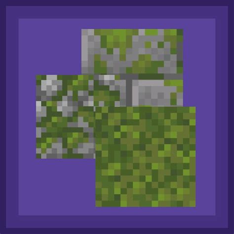 Consistent Mossy Blocks - Java Minecraft Texture Pack