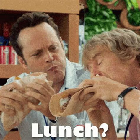 Lunch? GIF - Lunch OwenWilson VinceVaughn - Discover & Share GIFs