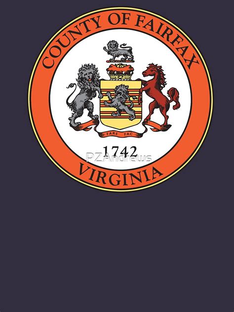 "Seal of Fairfax County, Virginia" T-shirt by PZAndrews | Redbubble