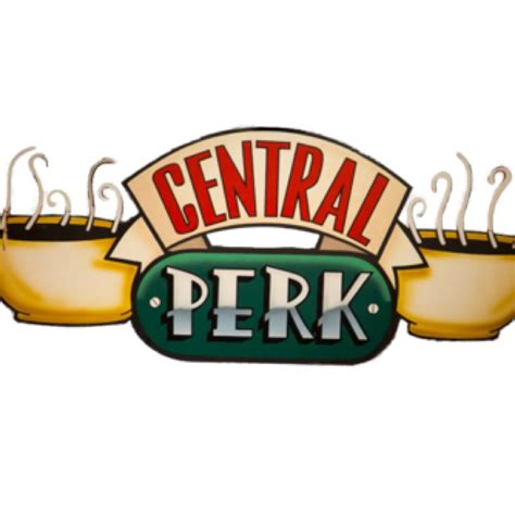 Central Perk sign | Vänner, 90s, Affisch