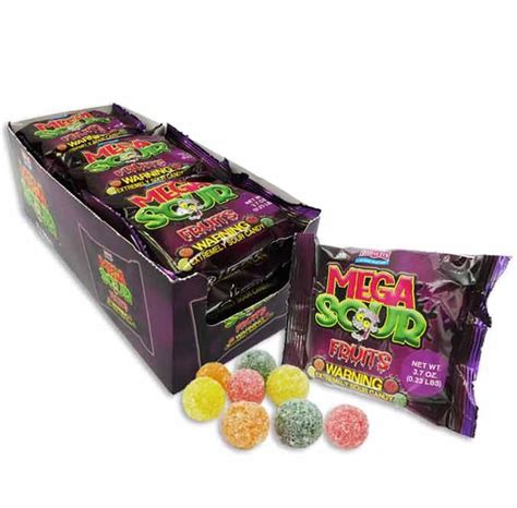 Barnett's Mega Sour Fruits - The World’s Sourest Candy! – Candycopia