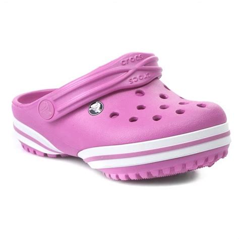 Slides CROCS - Crocband-x Clog K 15076 Party Pink/White - Clogs and ...