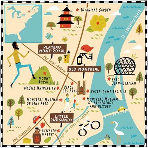 Montreal Mapa | MAPA