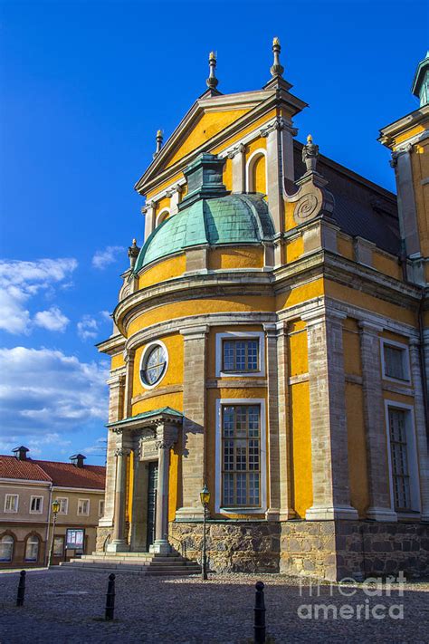 Entrance Kalmar Cathedral Photograph by Roberta Bragan