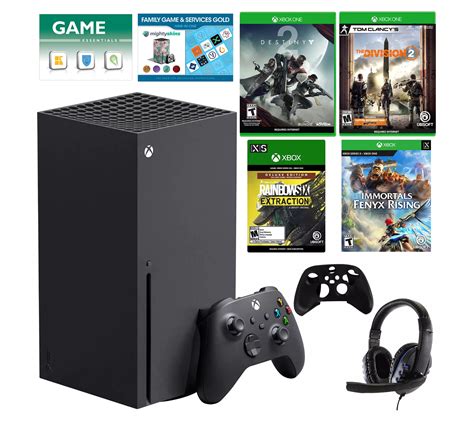 Xbox Series X Console with 4 Games Bundle - QVC.com