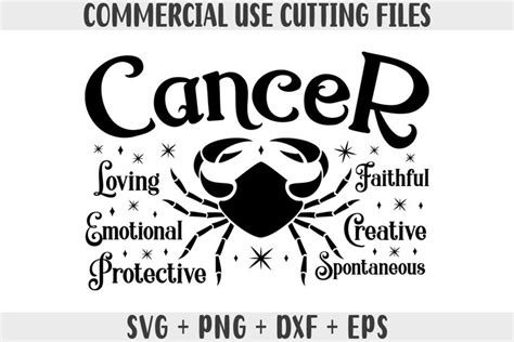 Cancer SVG, Zodiac Signs SVG, Horoscope SVG, Cut (2172026)