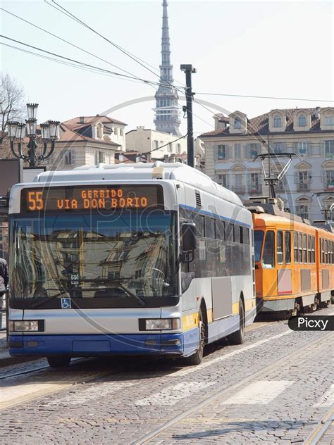 Image of Bus In Turin-WD749280-Picxy