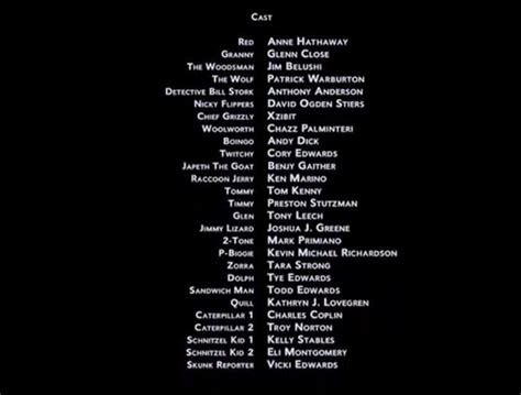 Hoodwinked! (2005) - 24 Cast Images | Behind The Voice Actors