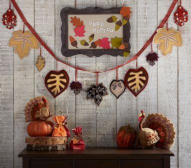 Thanksgiving Leaf Garland | Pottery Barn Kids