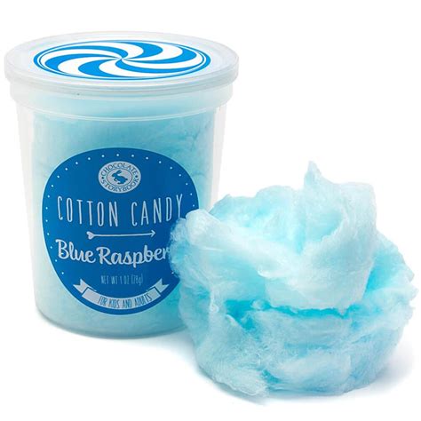 Chocolate Storybook Cotton Candy - Blue Raspberry: 1-Ounce Tub | Candy ...