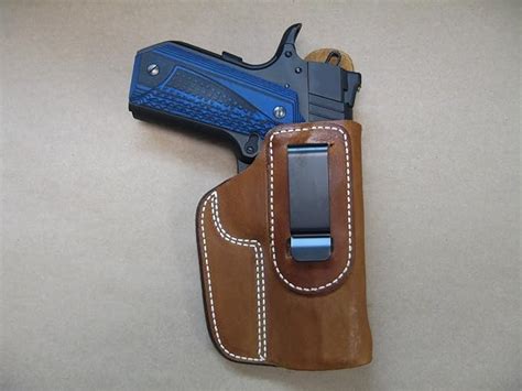 Amazon.com : Colt 1911 Commander 4.25" IWB Leather In The Waistband ...