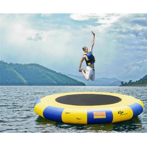 15ft Inflatable Water Trampoline - Floating Water Trampoline - Inflata ...