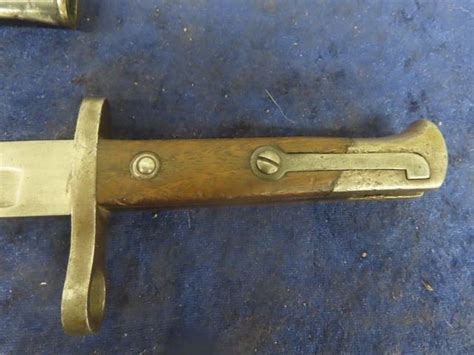 WW1 German Bayonet & Scabbard - McSherry Auction Service Ltd.