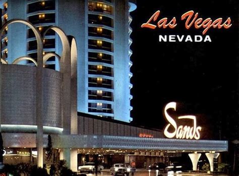 The interesting Las Vegas land based Sands Hotel and Casino.