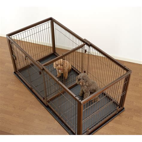 Richell Expandable Pet Crate Divider, Small, Brown - Walmart.com