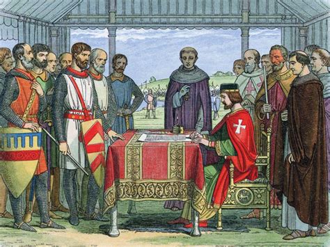 engraving-King-John-Magna-Carta-Runnymede-England-June-15-1215 - Vivian ...