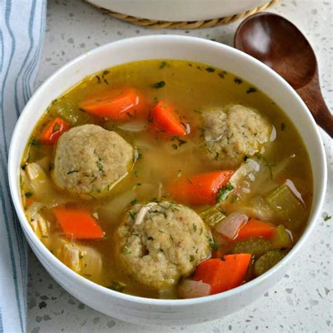 Easy Matzo Ball Soup - Small Town Woman