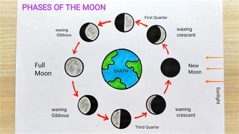 Moon And Earth Diagram