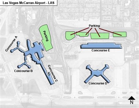 Las Vegas Airport D Gates Map - Map Costa Rica and Panama