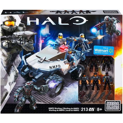 Mega Bloks Halo NMPD Warthog - Walmart.com