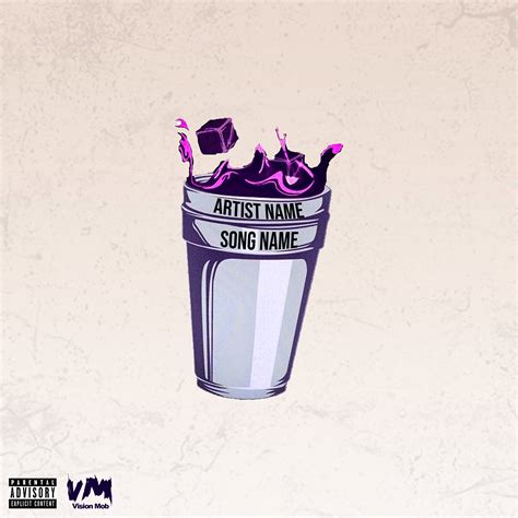 Hip Hop Cover Template lean Cup - Etsy