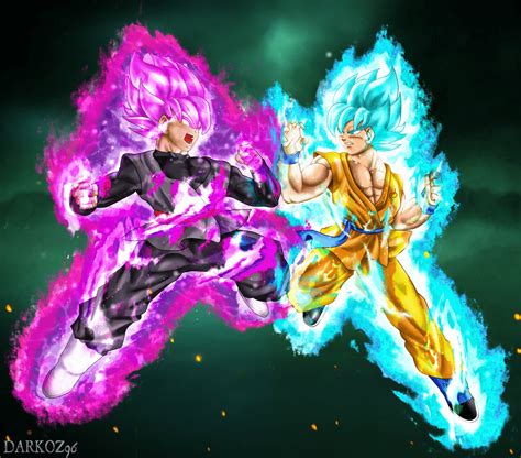 Goku Vs Black! Wallpapers - Wallpaper Cave