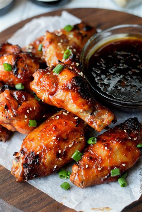 🏅 Receita das asas de frango de Teriyaki