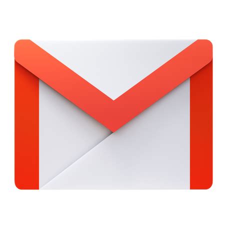 3D gmail logo PNG, SVG