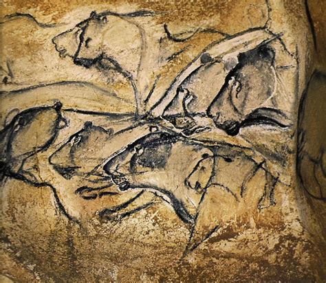 Пещера Шове - в основном хищники Arte Do Rock, Rock Art, Chauvet Cave ...