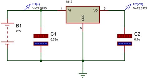 7812 voltage regulator circuit diagram - IOT Wiring Diagram