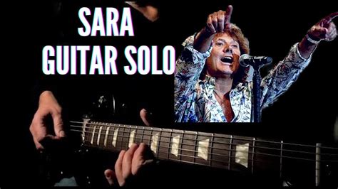 Sara - Starship - Guitar Solo - YouTube