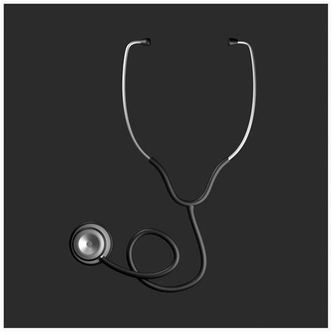 Doctors Tool Stethoscope 3D Model - TurboSquid 2063670