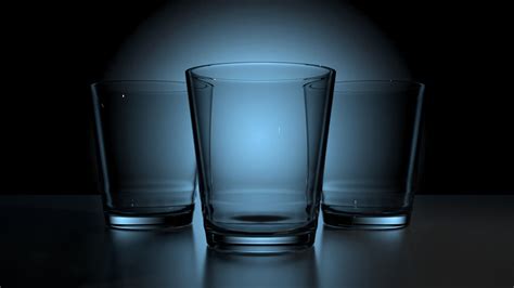 ArtStation - 3D glass cup model empty free | Resources