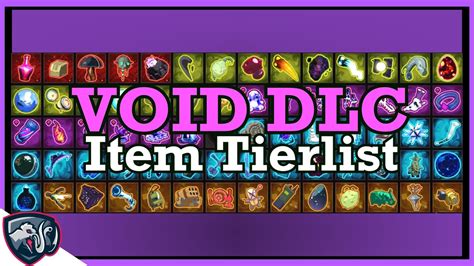 Item & Equipment Tierlist - Void DLC (Risk of Rain 2) - YouTube