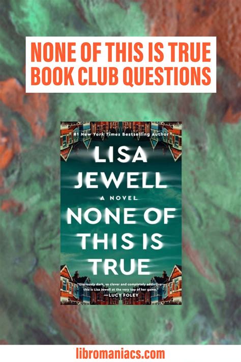 None of This is True Book Club Questions and Discussion Guide