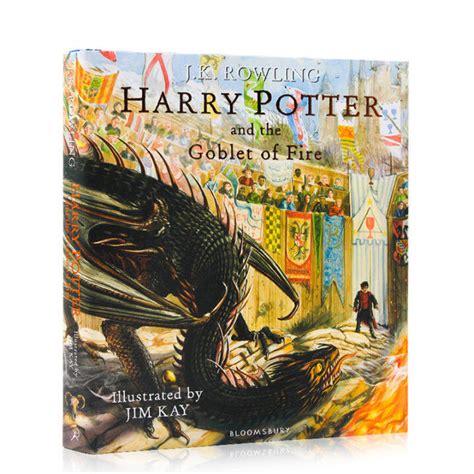 Original English Harry Potter 4 the fourth Harry Potter painted edition ...