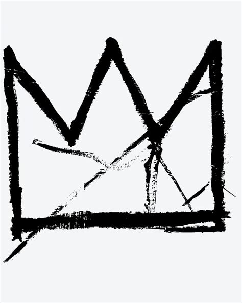 Jean-Michel Basquiat Crown | Ideias de tatuagens, Estilo de tatuagem ...