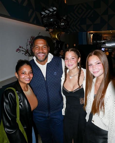 Michael Strahan Daughters 2024 - Alyse Bertine